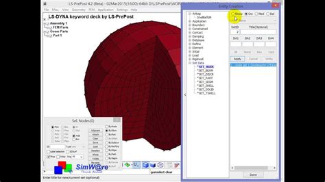 Image result for LS-PrePost Vector Plot Result