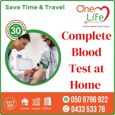 Lab Test At Home.Blood Test Near Me in Dubai UAE-24x7 – OneLife