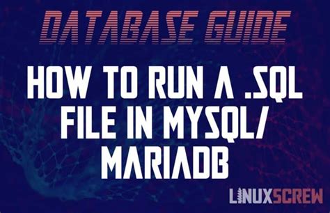Image result for How to Run SQL File