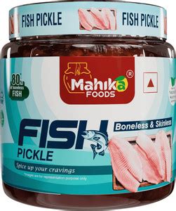 mahika foods FISH PICKLE , SKINLESS AND BONELESS HOME MADE AND HANDMADE ...