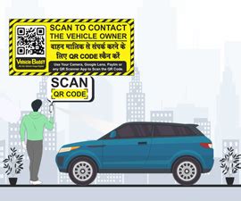 The Vehicle Buddy : Ab Har Vehicle Hoga Digital | QR Code for vehicle