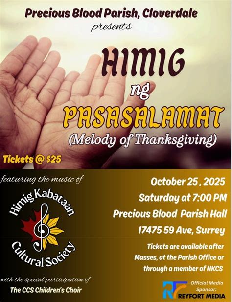 Himig ng Pasasalamat (Melody of Thanksgiving) with Himig Kabataan ...