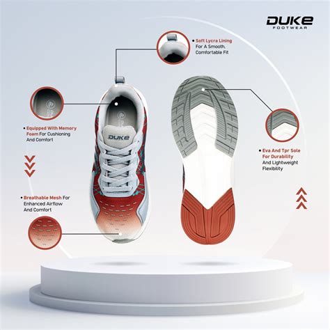Duke Men's Hyper Flex Sports Shoes (FWOL2101)