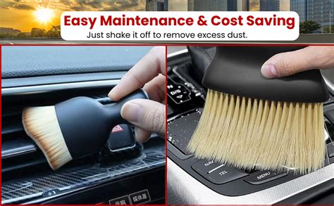 ORJILO 5 PCS Microfiber Car Duster Kit Interior & Exterior Car Cleaning ...