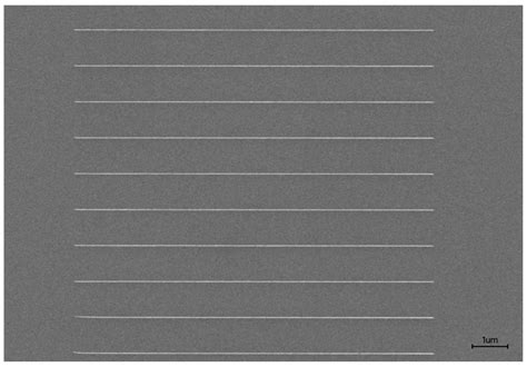 Sub-15 nm Line Patterning at 30 kV: Process Window Extraction and Lift ...