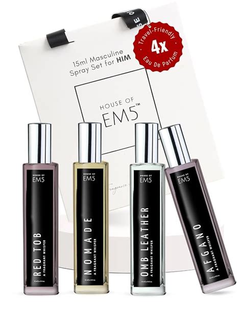 Buy EM5 Combo Pack of 4 - Premium Masculine Collection for HIM | Eau De ...