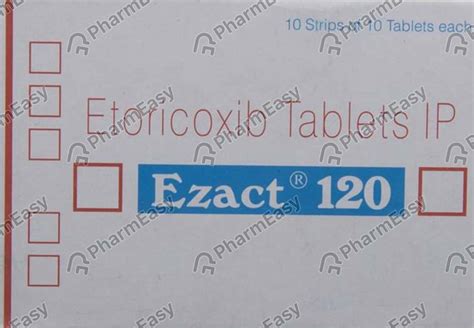 Ezact 120 MG Tablet (10): Uses, Side Effects, Price & Dosage | PharmEasy