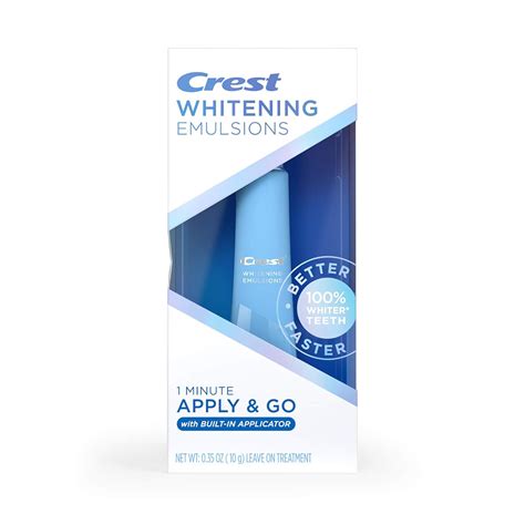 Amazon.com: Crest Whitening Emulsions On-the-Go Leave-On Teeth ...