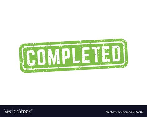 Image result for Task Completed Stamp