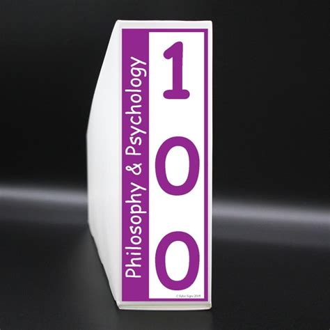 Shelf Divider Set - Color Coded Nonfiction Set B - 10 pc. - Library Skills