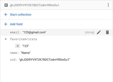 Image result for Store Field Firebase JavaScript