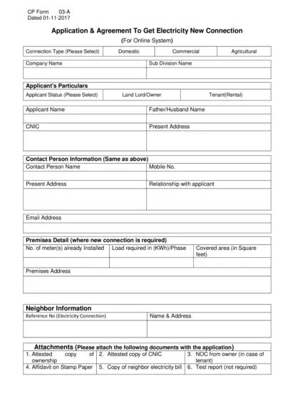 Image result for Electricity Connection Request Process