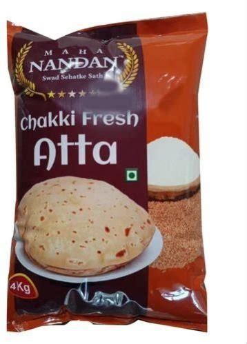 4 Kg Chakki Fresh Atta | Airavat Food Industries