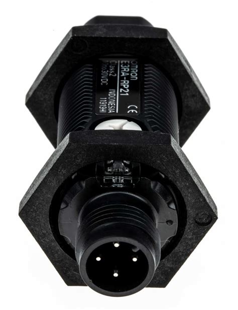 E3RA-RP21 Omron | Omron Retroreflective Photoelectric Sensor, Barrel ...