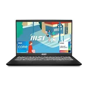 MSI Modern 15, Intel 13th Gen. i5-1335U, 40CM FHD 60Hz Laptop (16GB ...