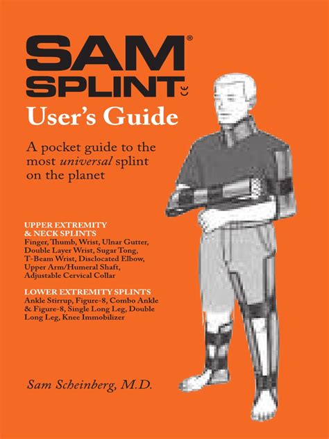 Sam Splint User Guide Lowres Compressed | PDF | Elbow | Ankle
