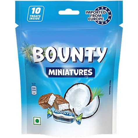 Buy Bounty Miniatures Coconut Bars Online at Best Price of Rs 99 ...