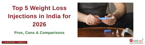 Top 5 Weight Loss Injections in India for 2026: Pros, Cons & Comparisons