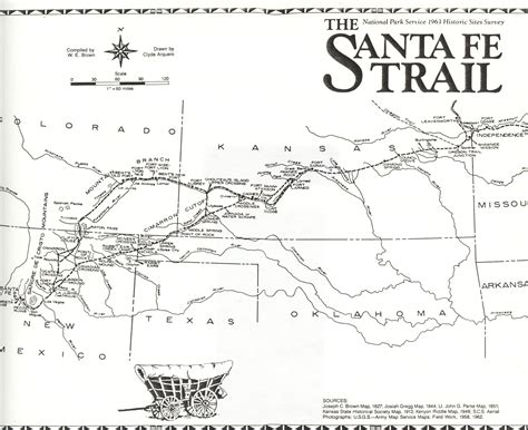 Santa Fe Trail Map - Santa Fe NM • mappery