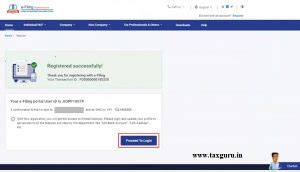 How to Register for e-Filing (CA) on New Income Tax Portal