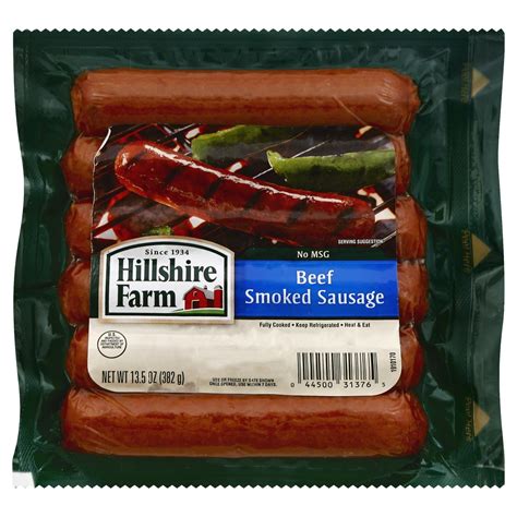 Hillshire Beef Sausage
