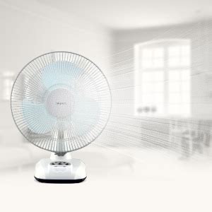 Buy Impex Rechargeable Table Fan with Dual Selection LED Light BREEZE ...