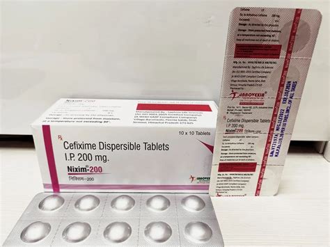 General Range Tablets And Capsules - Cefpodoxime Proextel And ...