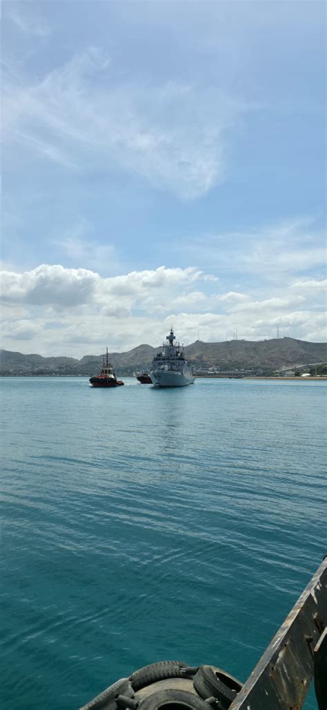 Indian Navy warship visits Port Moresby to join Papua New Guinea's 50th ...