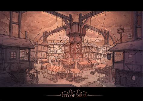 City of Ember, Pang Dayang on ArtStation at https://www.artstation.com ...