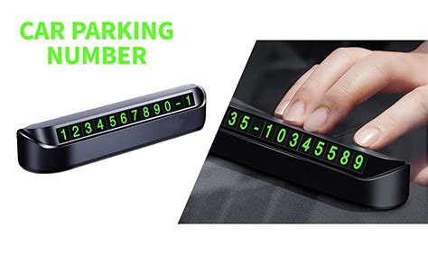 DIVUE Digital Number Plate Frame for Car, Automobile Temporary Car ...