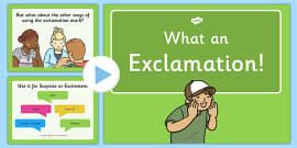 Exclamation Mark Worksheets (teacher made)
