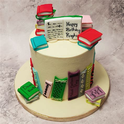 Bookmark Cake | Cake For Book Lovers | Bookworm Cake – Liliyum ...