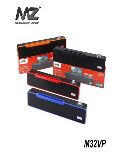 MZ M32VP Portable Home TV Soundbar | Dynamic Thunder Sound | 1500mAh ...