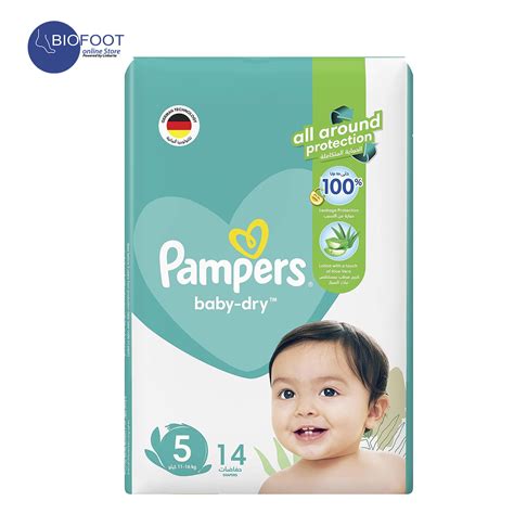 Pampers Baby DryDiapers, Size 5, 11-16kg 14Diapers Online Shopping ...