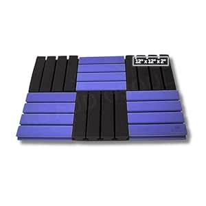 KS AUDIOSOUL Soundproof Acoustic Foam Panels, (PACK OF 36) | Eastern ...
