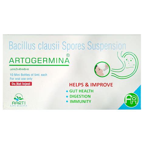 Buy Artogermina Oral Suspension 5 ml | 19 Minutes Delivery | Apollo ...