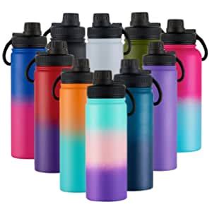 FrenchCuppa Stainless Steel Flask Water Bottle | Vacuum Insulated Water ...