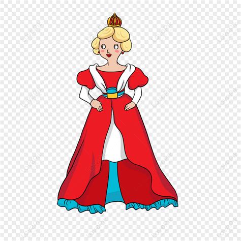 Cartoon Queen Clip Art,his Majesty,cartoon Character Free PNG And ...