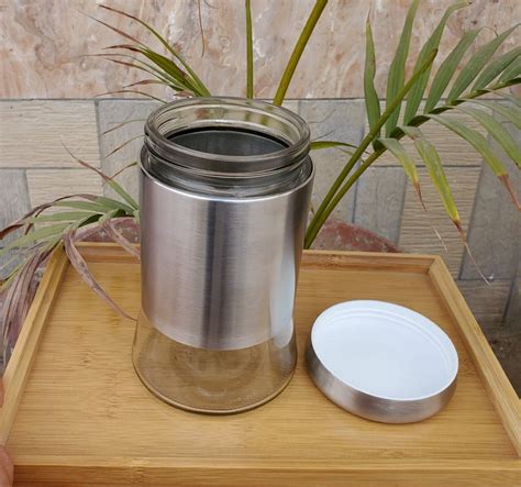 Buy Pure Source India Glass Jar, 1 LTR, with Rust and Leak Proof Cap ...