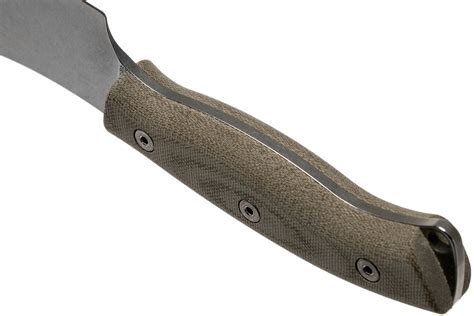 White River Knives Camp Cleaver Natural Canvas Micarta camping knife ...