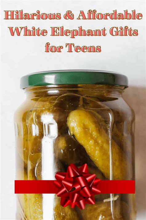 43 Hilarious & Affordable White Elephant Gifts for Teens - momma teen