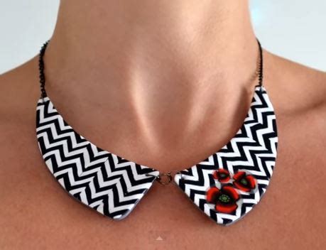 Polymer Clay Necklace Tutorial 的图像结果