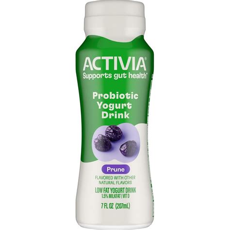 Activia Probiotic Prune Yogurt Drink, 7 oz | Joe V's Smart Shop | Low ...