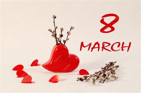 Calendario para el 8 de marzo el nombre del mes Marzo en inglés el ...