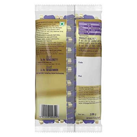 Cadbury Choclairs Gold Pouch (60 Candies), 330 g Price in India, Specs ...