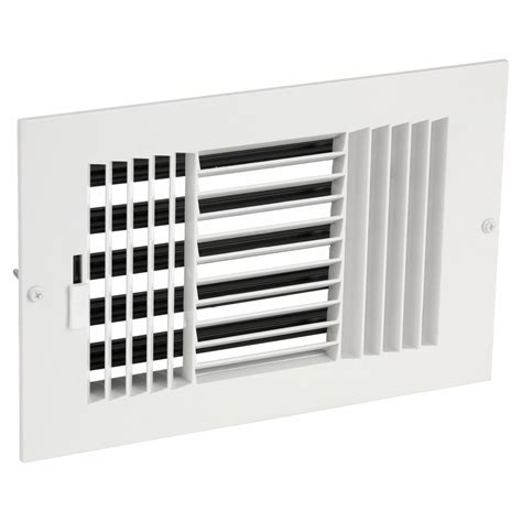 Ceiling/Wall, 7 3/4 in H, Sidewall/Ceiling Register - 4JRU3|4JRU3 ...