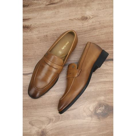 Buy Allen Solly Men Brown Formal Shoes (UK 7) Online