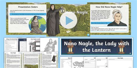 Nano Nagle Activity Pack