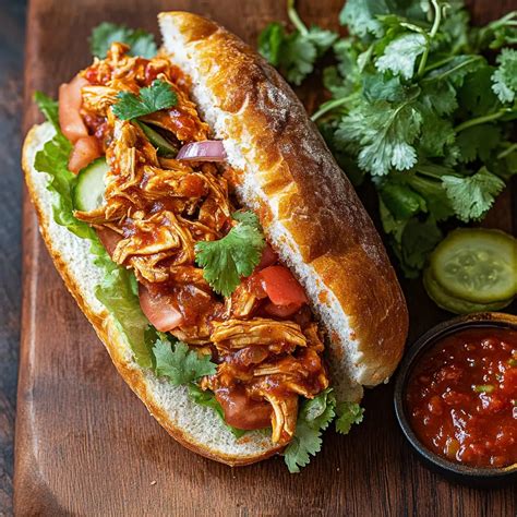 Authentic Salvadoran Chicken Sandwich (Panes con Pollo) – Traditional ...