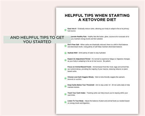 Ketovore Diet Food List Printable - Ketovore Meal Plan - Keto Grocery ...
